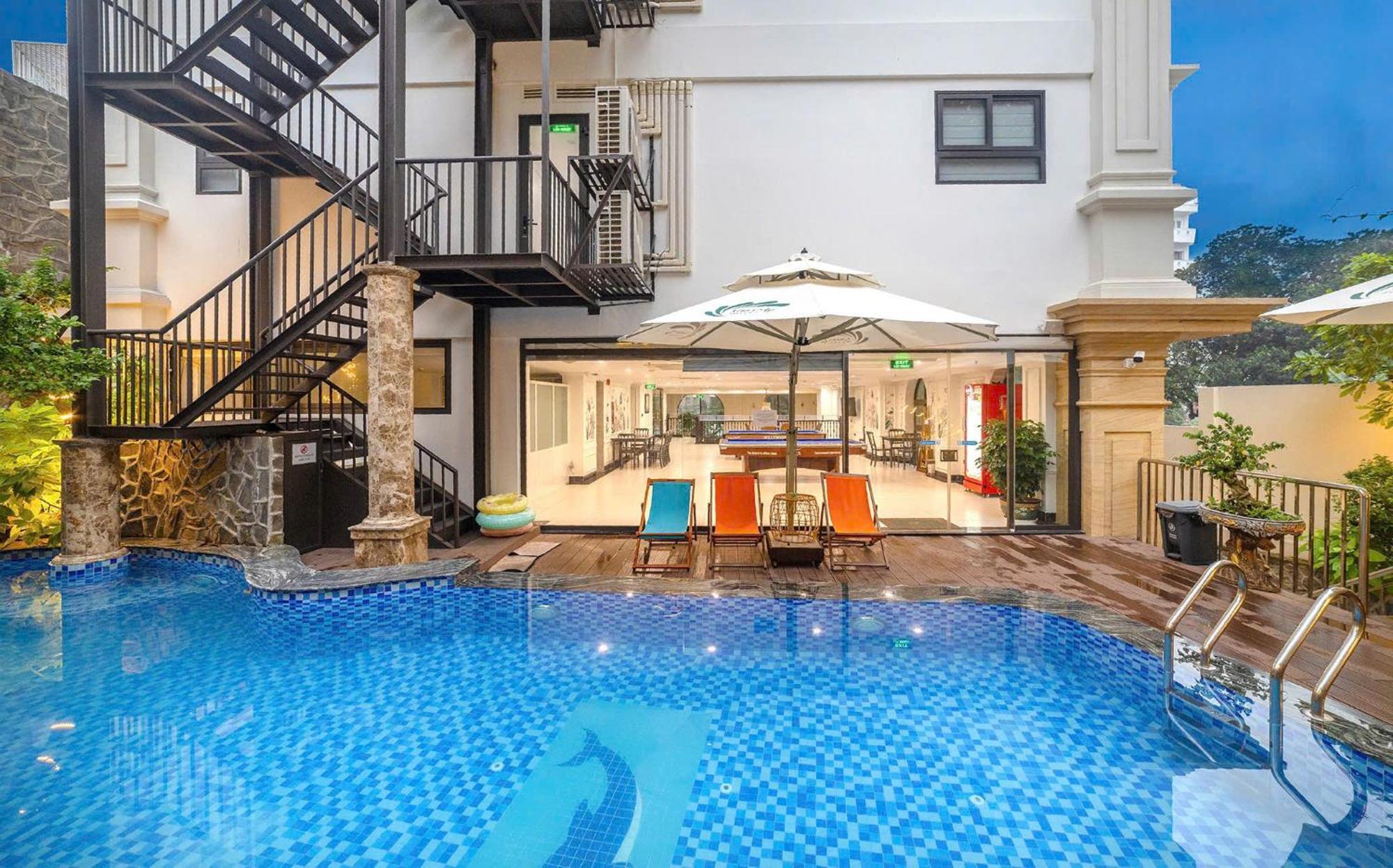 Green Lp Hotel & Apartment Vung Tau Bagian luar foto