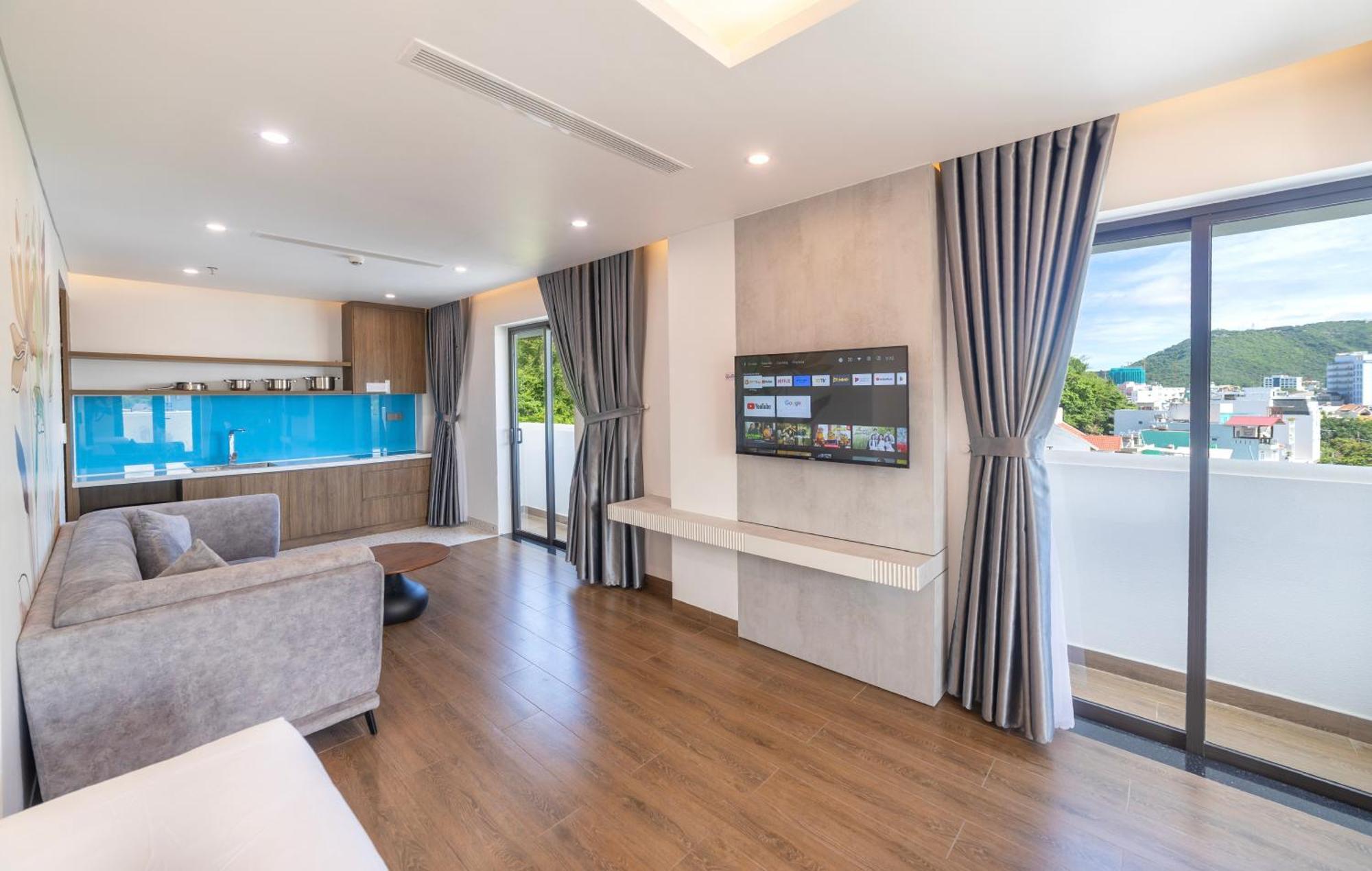 Green Lp Hotel & Apartment Vung Tau Bagian luar foto